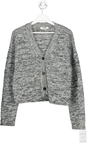 4th & Reckless Black And White Blend Crop Cardigan UK 10