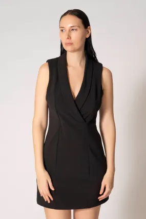 Linda Sleeveless Tank Blazer Dress