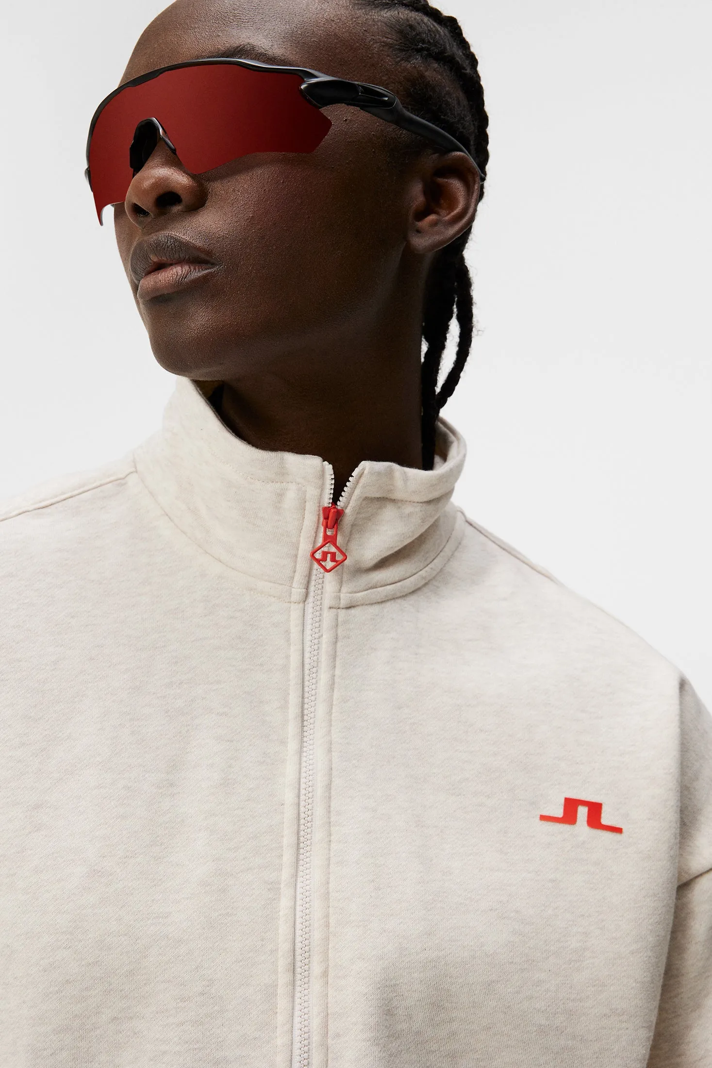 Lucia Zip Mock Neck