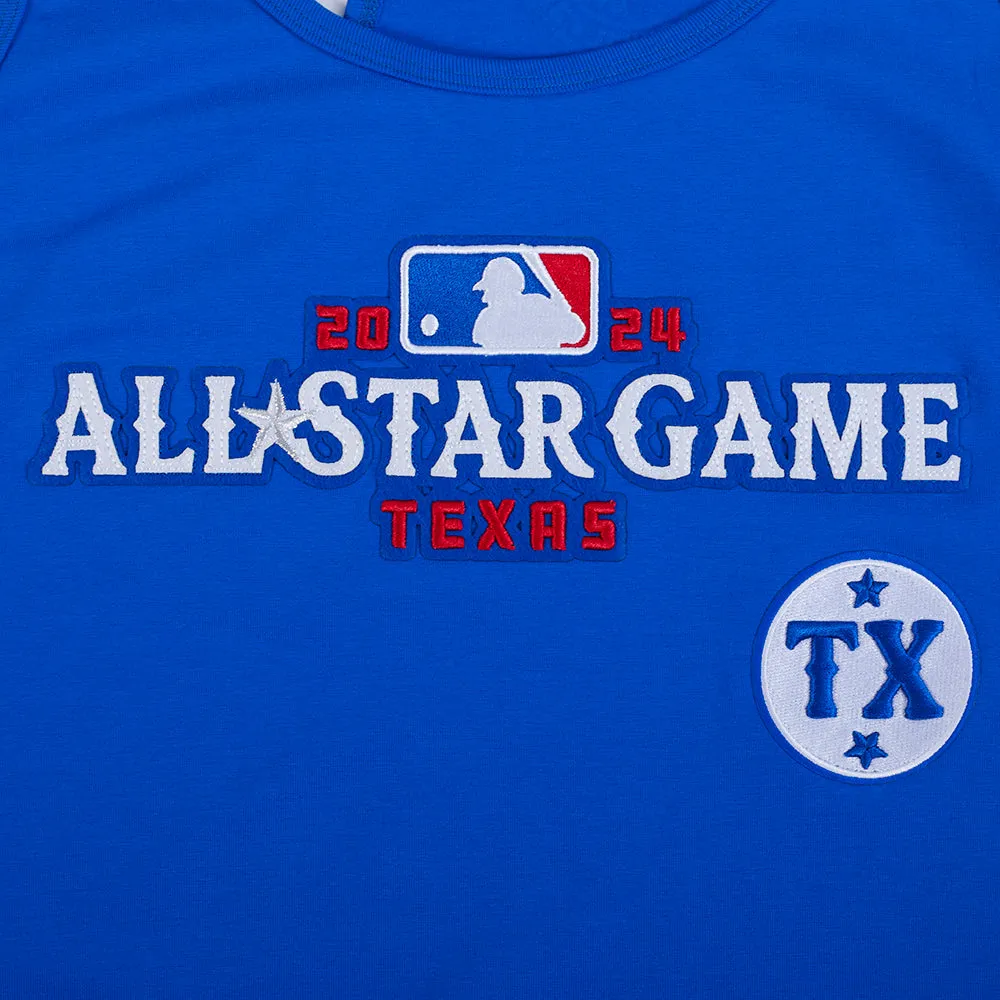 MLB ALL STAR 2024 WOMEN'S RELAXED RACERBACK TANK (ROYAL BLUE)