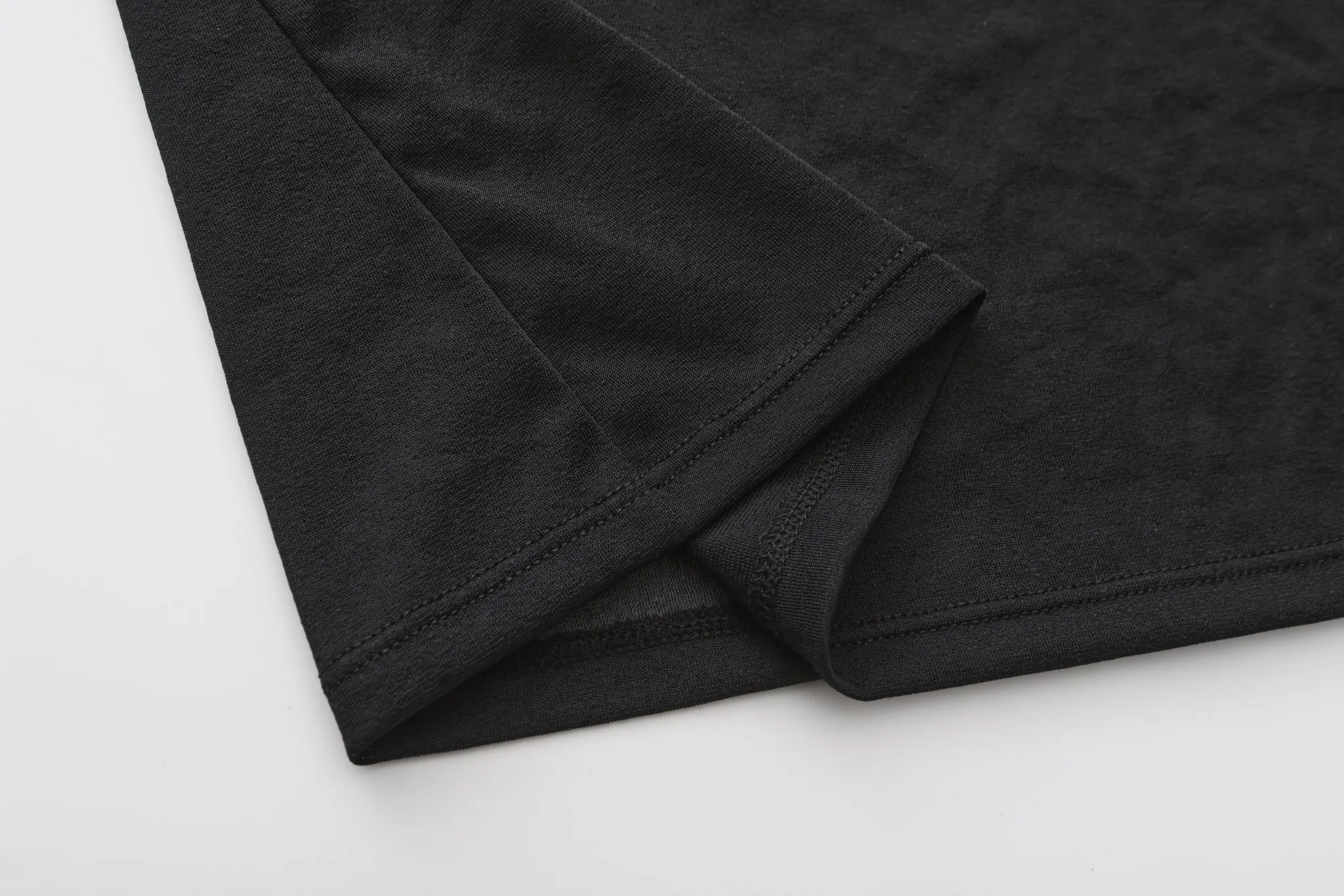 Mock-neck Sheer Top