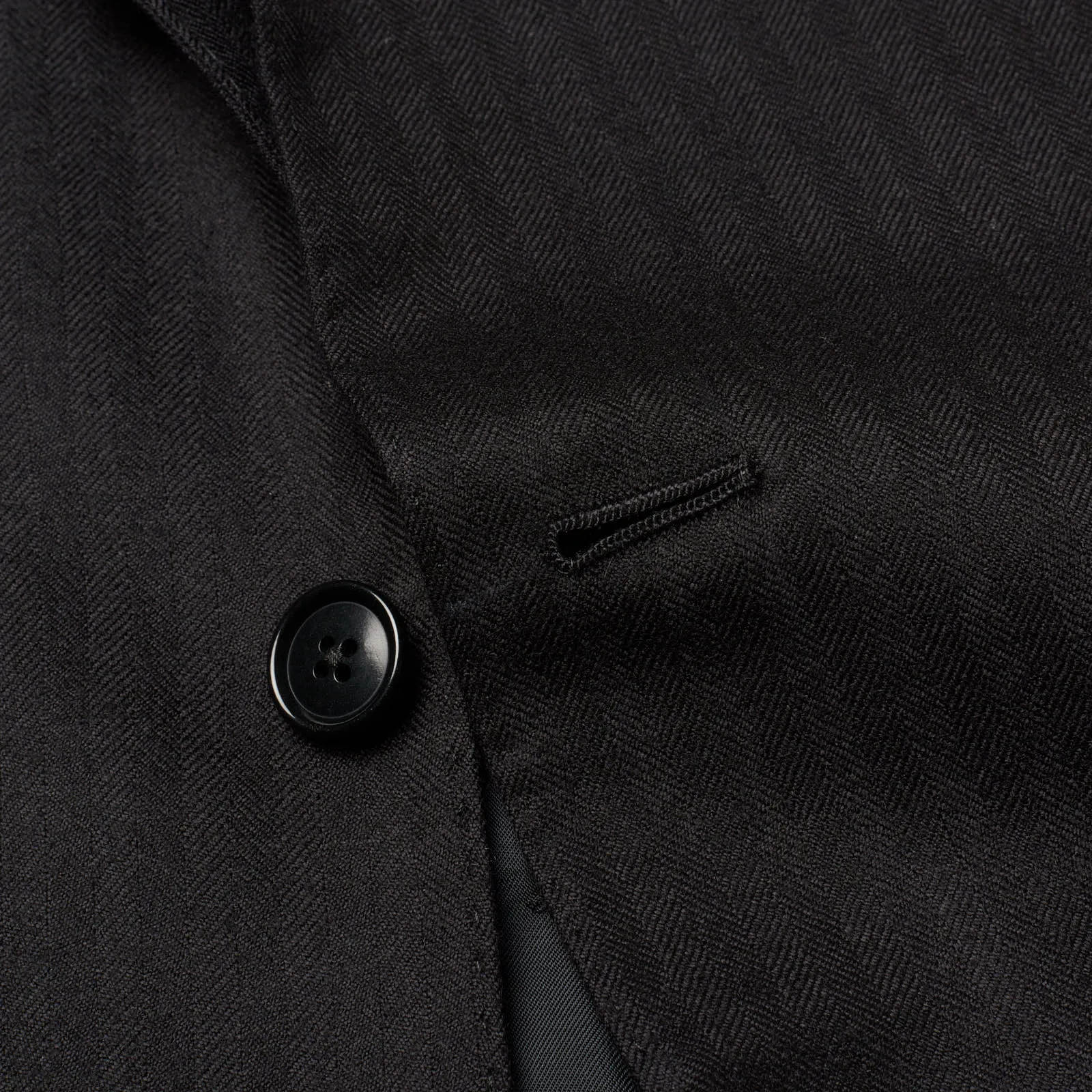 SARTORIA PARTENOPEA Black Cashmere-Silk Jacket Blazer EU 52 NEW US 42