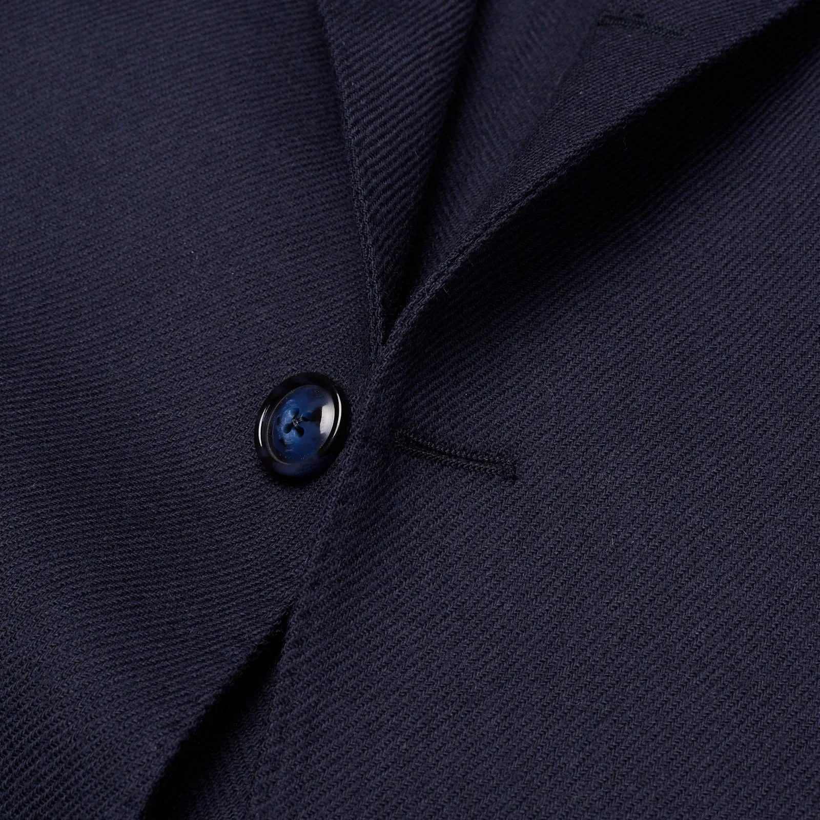 SARTORIA PARTENOPEA Navy Twill Super 120'S Jacket Blazer EU 50 NEW US 40 Current Model