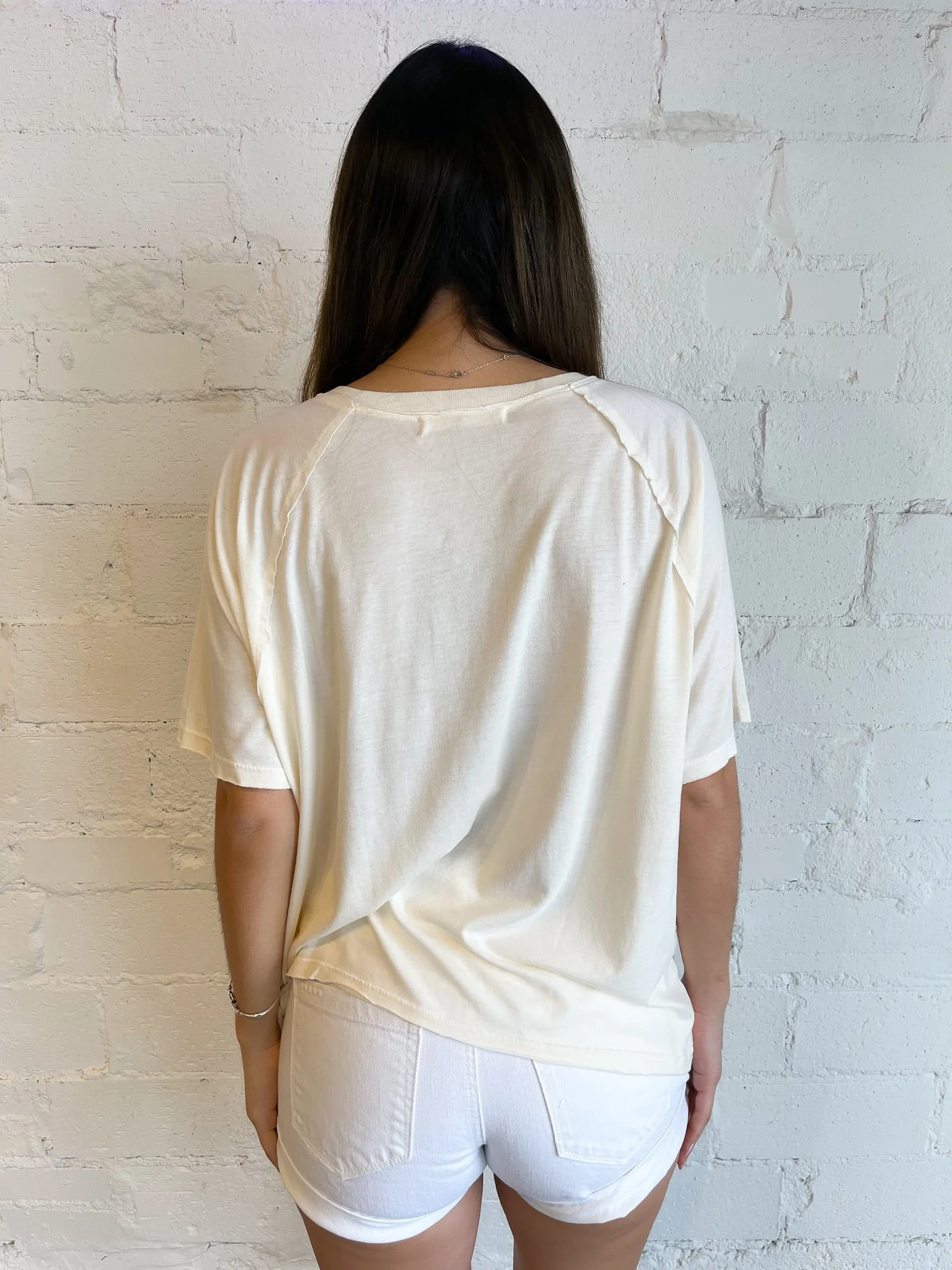 Shaw Notch Neck Vintage Wash Tee
