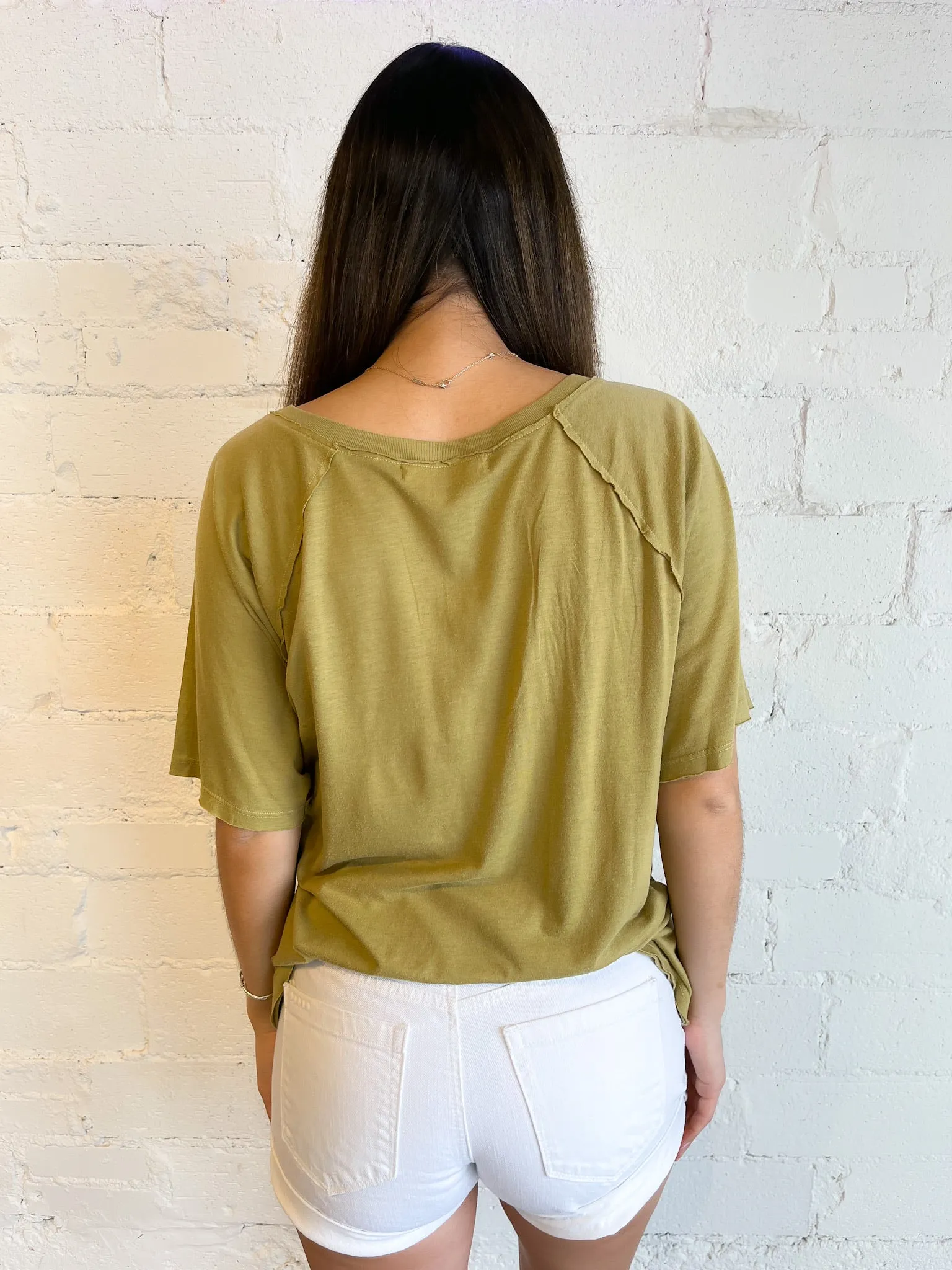 Shaw Notch Neck Vintage Wash Tee