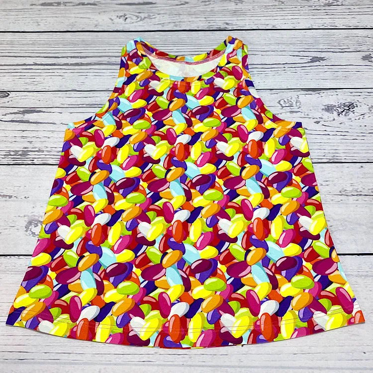 Size 12 Ladies Tank Top - Jelly Beans