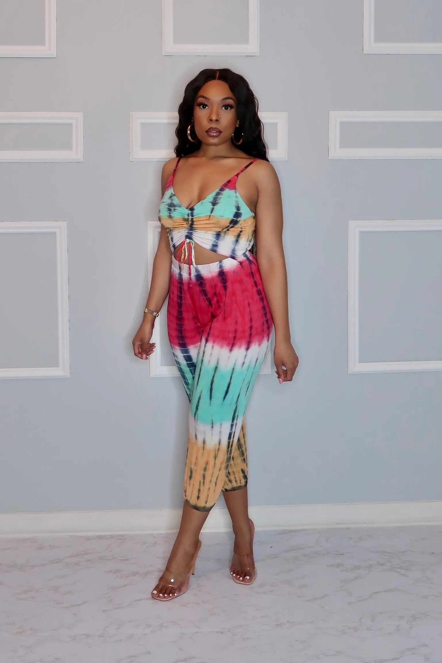 Zhuri Tie Dye Jumpsuit